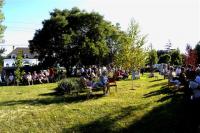 A Művelődési Ház parkja